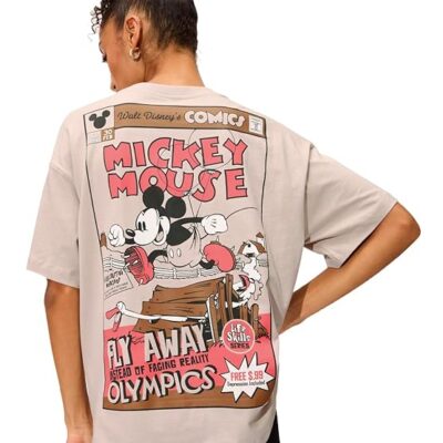 Graphic Printed Cotton Oversized T-Shirts